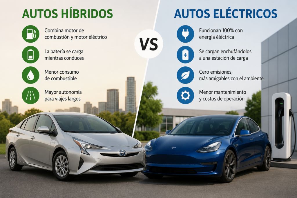 Que son exactamente Hibrido o Electric